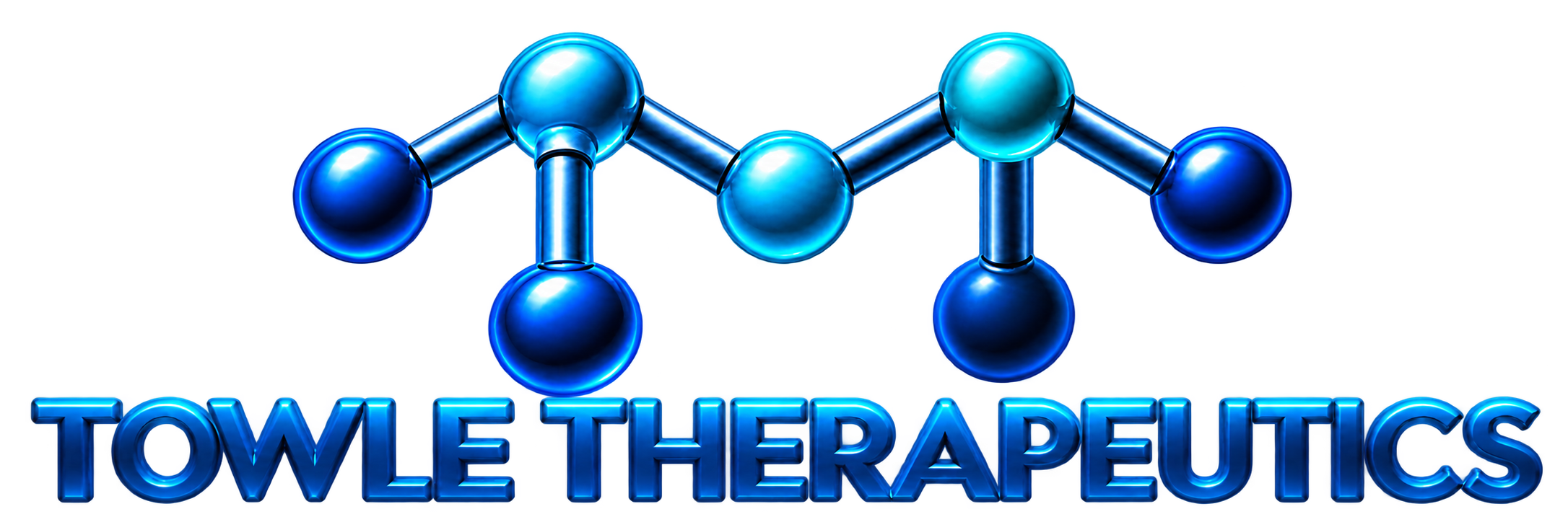 Towle Therapeutics molecular TT brand identity